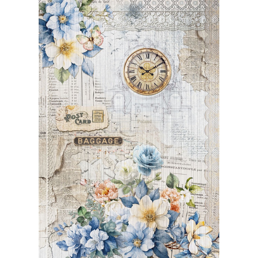  Ciao Bella Paper - Eastern Journey - A4 Deluxe & Vellum Dual Pack (6 sheets) 