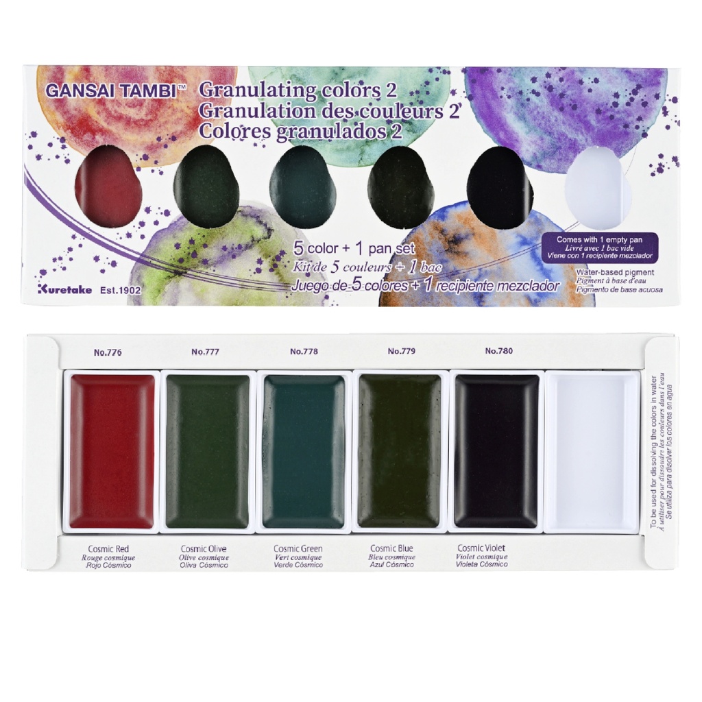 Kuretake Gansai Tambi Granulating Colours 2 