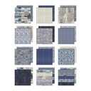 Tim Holtz Idea-ology Palette Collection: Indigo 12 x 12