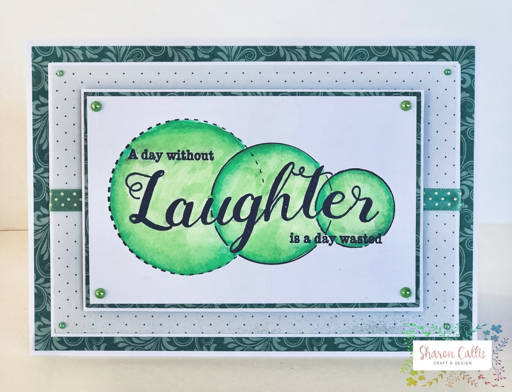 Sharon Callis Laughter Stamp Set