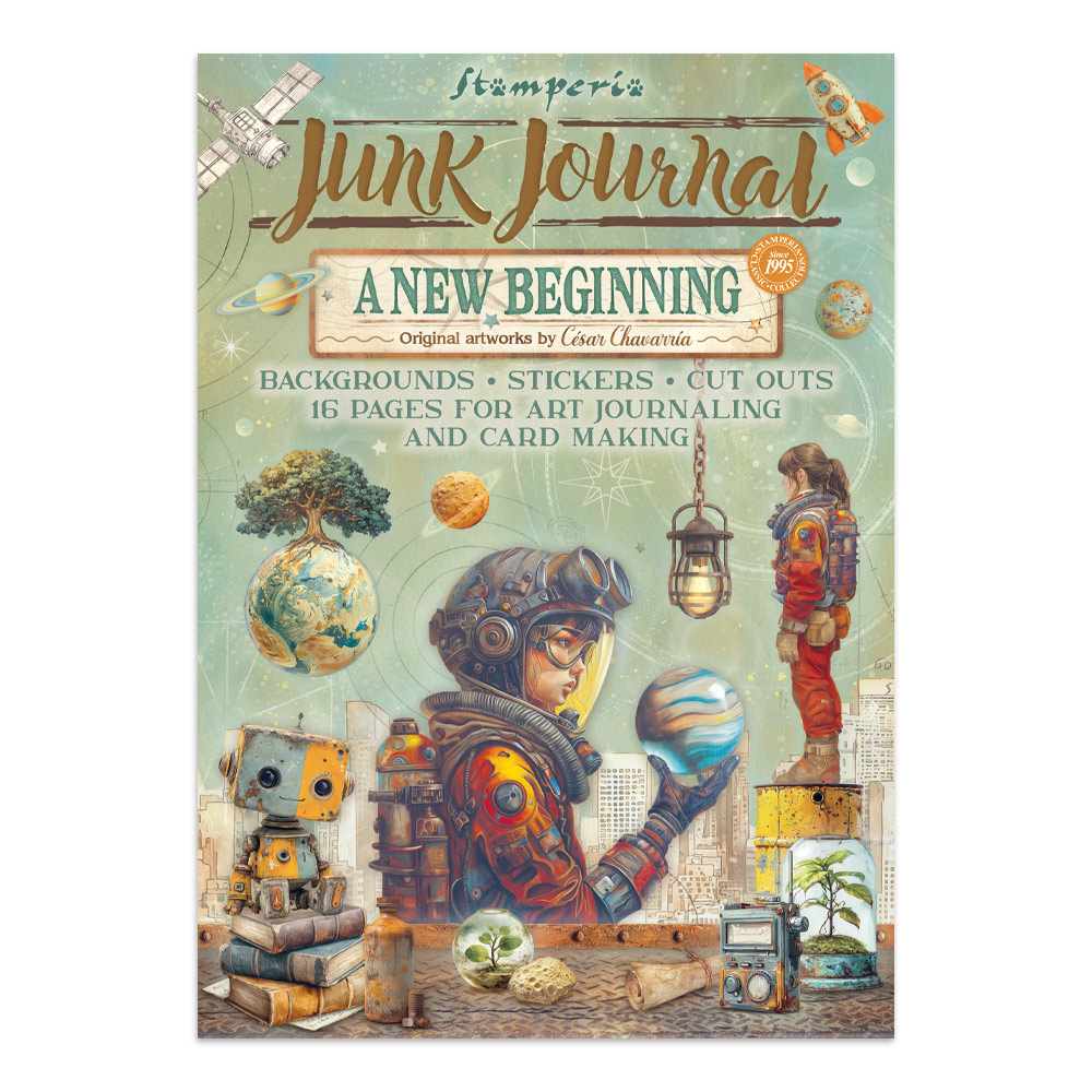 Stamperia A New Beginning Junk Journal Collection