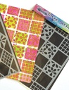 Dylusions Large 9"x12" Stencil - Square Dance