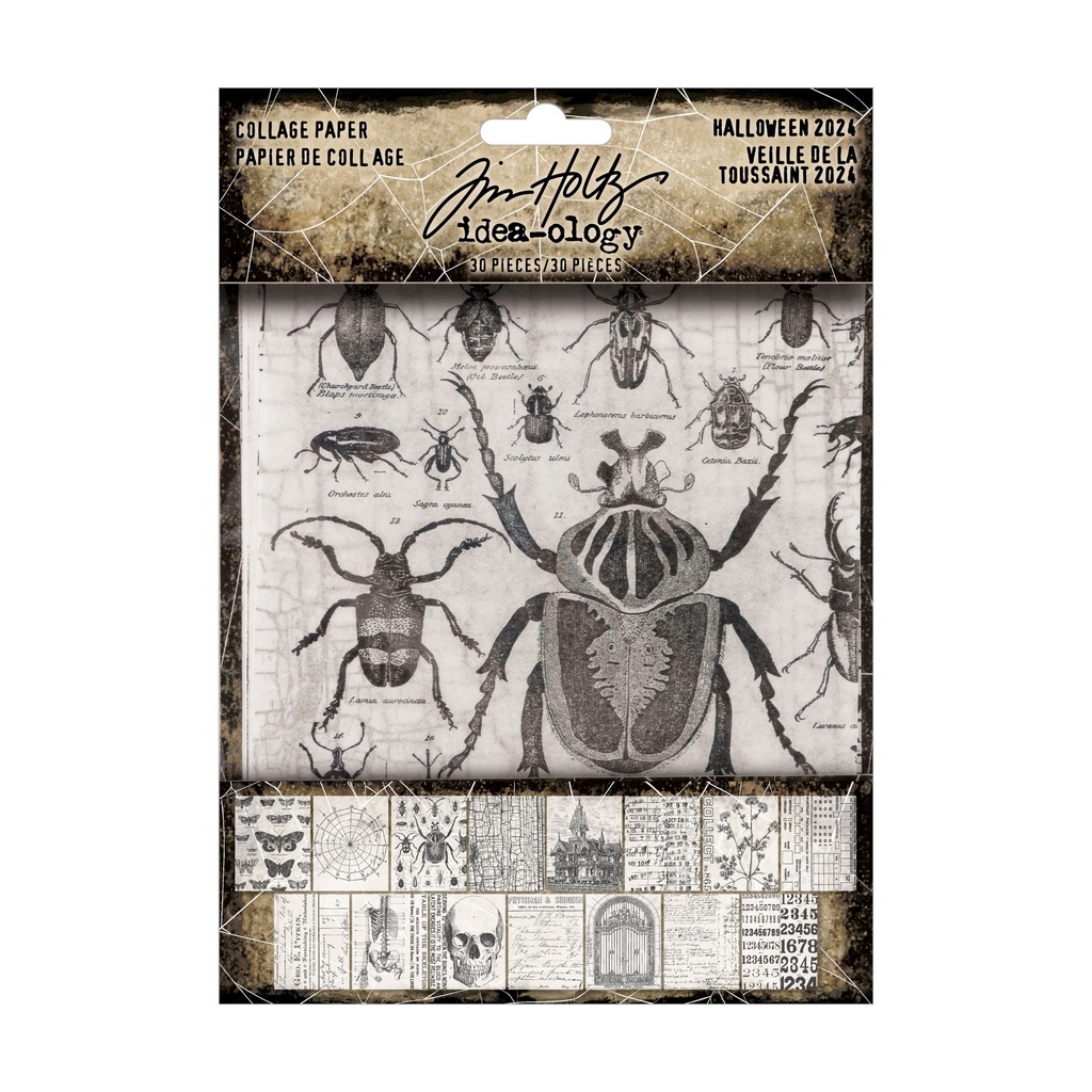 Tim Holtz Idea-ology - Collage Paper (Halloween)