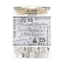 Tim Holtz Idea-ology - Collage Paper (Christmas)