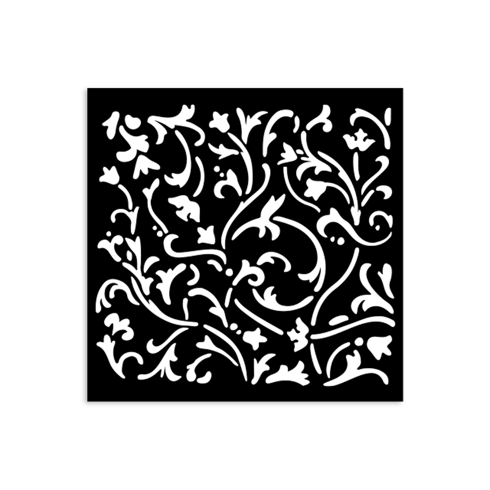 Stamperia - Masquerade - Ornaments Stencil (12x12cm)