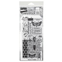 Tim Holtz Mixed-Media Stamps & Stencil Set #11 - Entomology