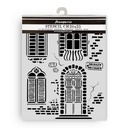 Stamperia - Venice City of Art - Windows Stencil (20x25cm)