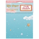 Stamperia - Candy Christmas - A6 Rice Paper Backgrounds (8 designs)