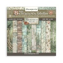 Stamperia - Herbarium Silvae - 12"x12" Backgrounds Scrapbooking Pad