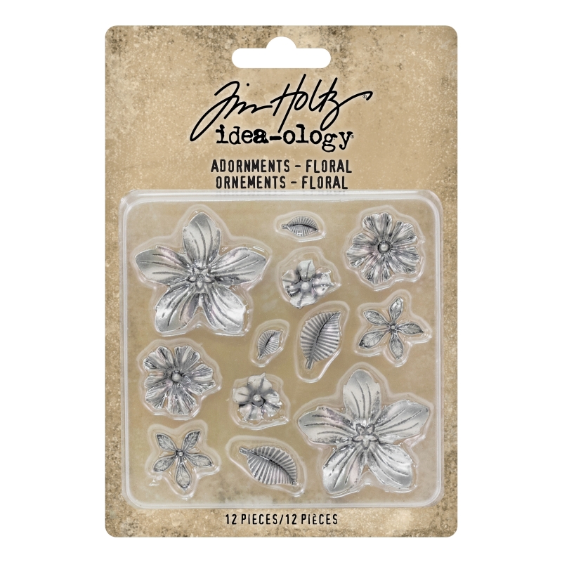 Tim Holtz Idea-ology - Adornments Floral