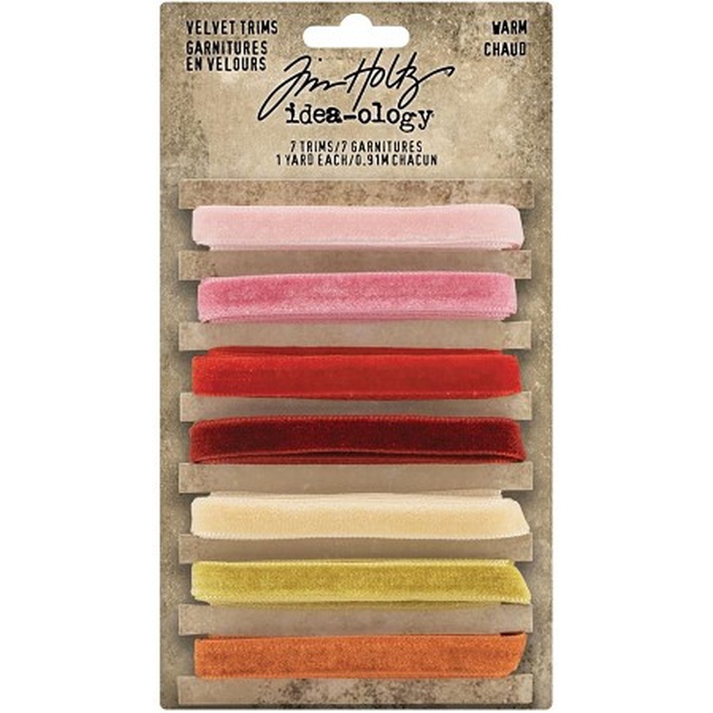 Tim Holtz Idea-ology - Velvet Trims (Warm)