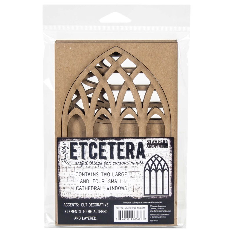 Tim Holtz Etcetera - Cathedral Windows