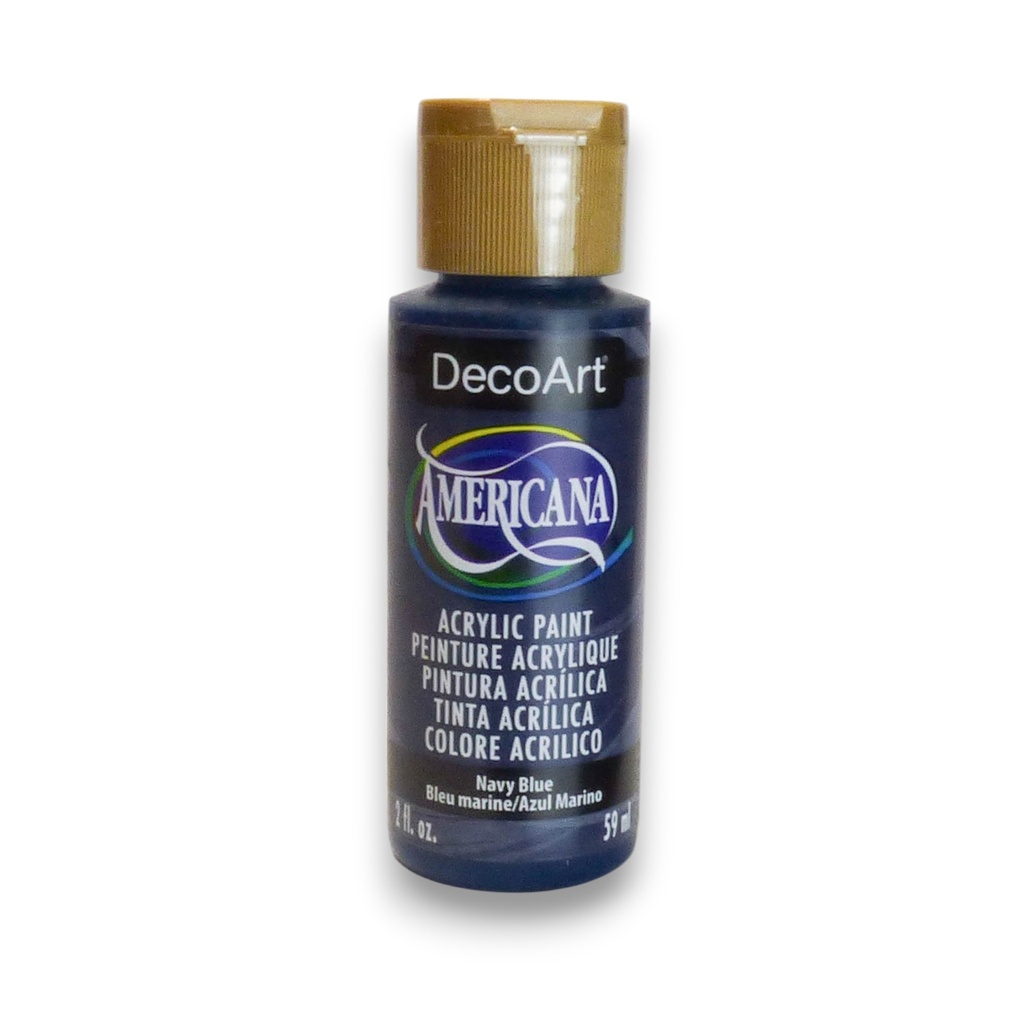 DecoArt Americana Acrylic - Navy Blue (2oz)
