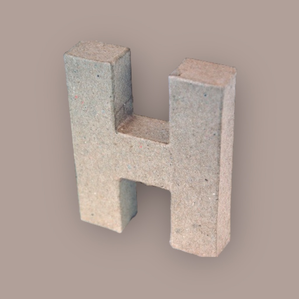 PaperMache Letter 4" H PACK OF 5