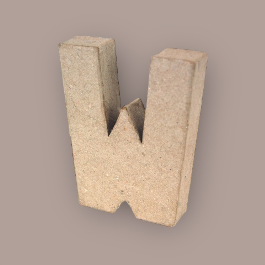 PaperMache Letter 4" W PACK OF 5