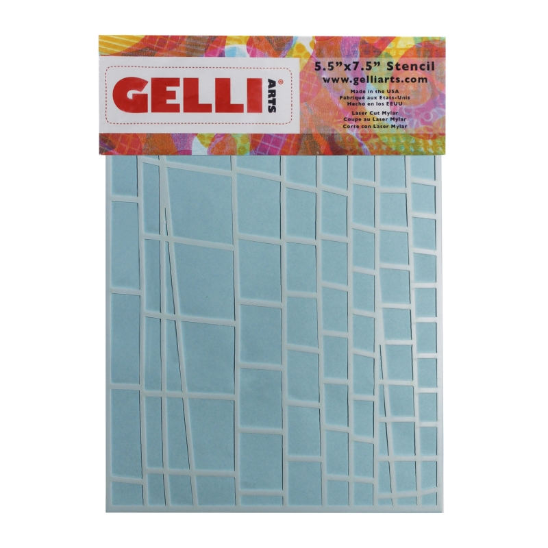 Gelli Arts® Ladder Stencil (5"x7" plate)