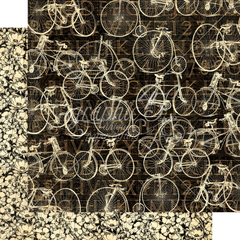 Graphic 45 - Life's A Journey - On the Go 12"x12" Paper (x5 Sheets)