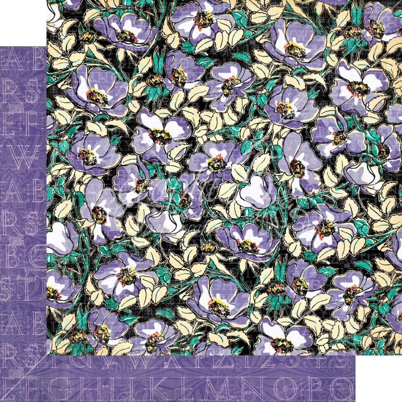 Graphic 45 - Life's A Journey - Take Time 12"x12" Paper (x5 Sheets)