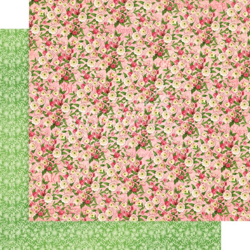 Graphic 45 - Ephemera Queen - Treat Yourself 12"x12" Paper (x5 Sheets)