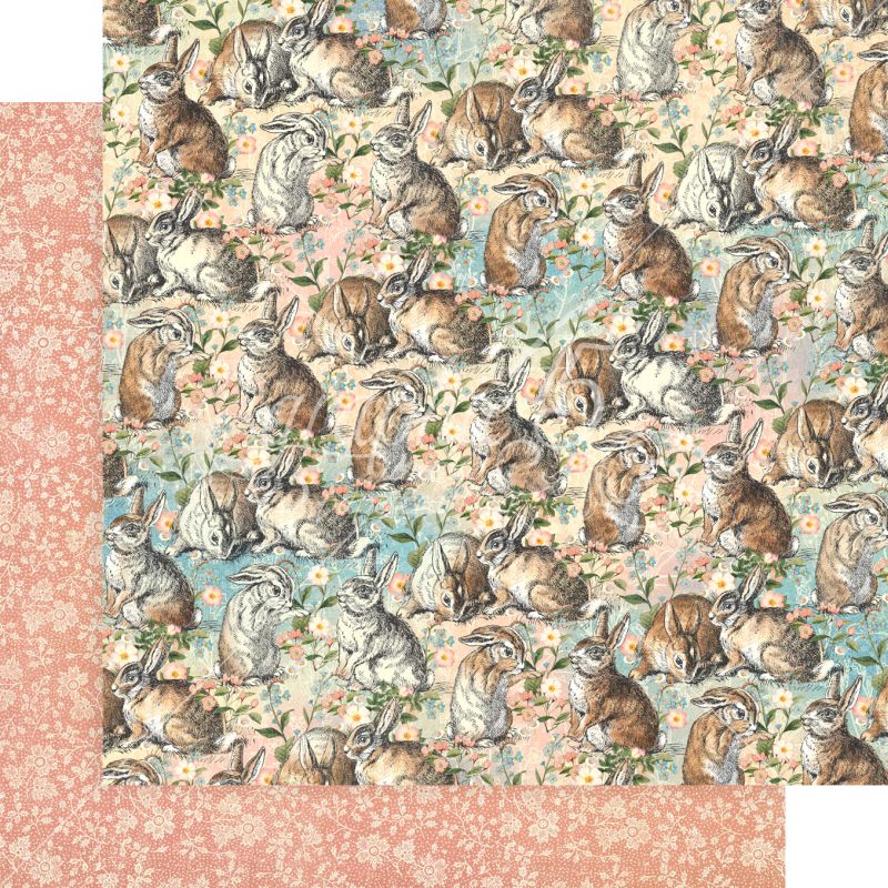 Graphic 45 - Woodland Friends - Be Kind 12"x12" Paper (x5 Sheets)