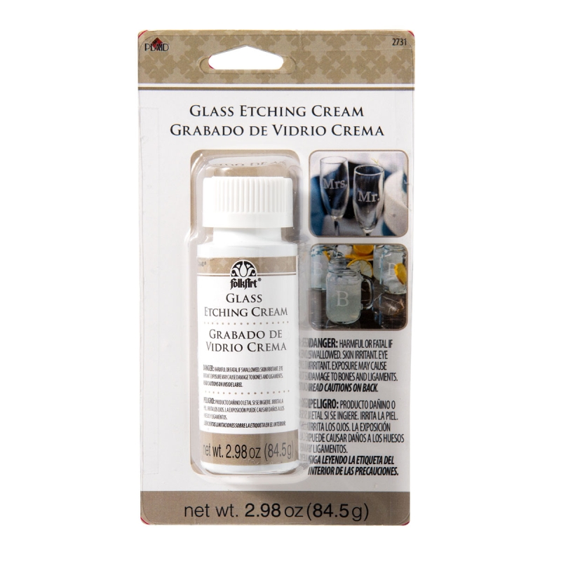 FolkArt Glass Etch Cream (2.98oz)