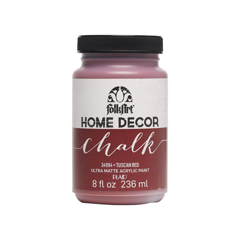 FolkArt Home Décor - Tuscan Red Chalk Paint (8oz)