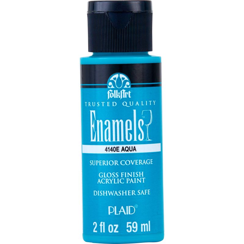 FolkArt Enamels™ - Aqua (2oz)