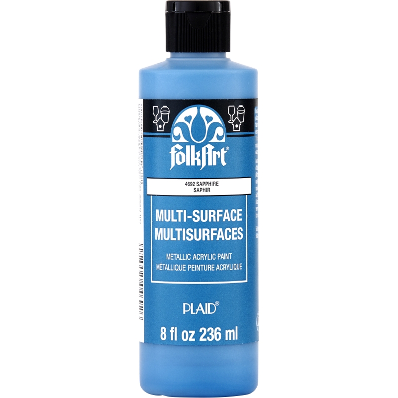 FolkArt Multi-Surface Metallic - Sapphire (8oz)