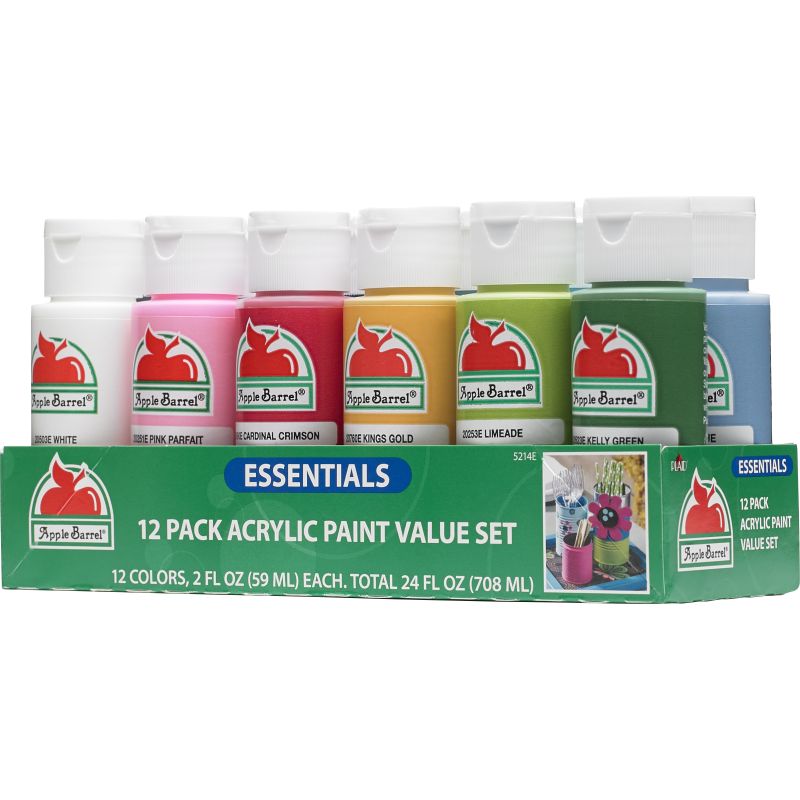 Apple Barrel - 12 Colour Assortment - Essentials