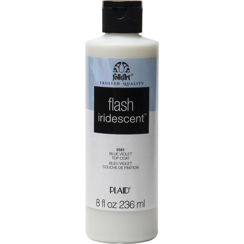 FolkArt Finishes - Flash Iridescent Blue-Violet (8oz)