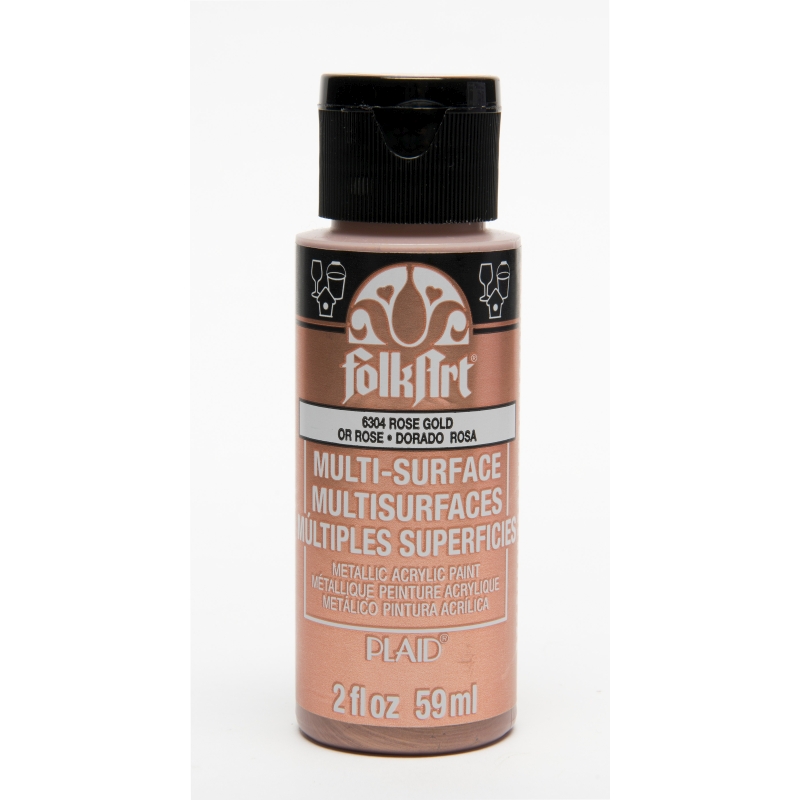 FolkArt Multi-Surface Metallic - Rose Gold (2oz)