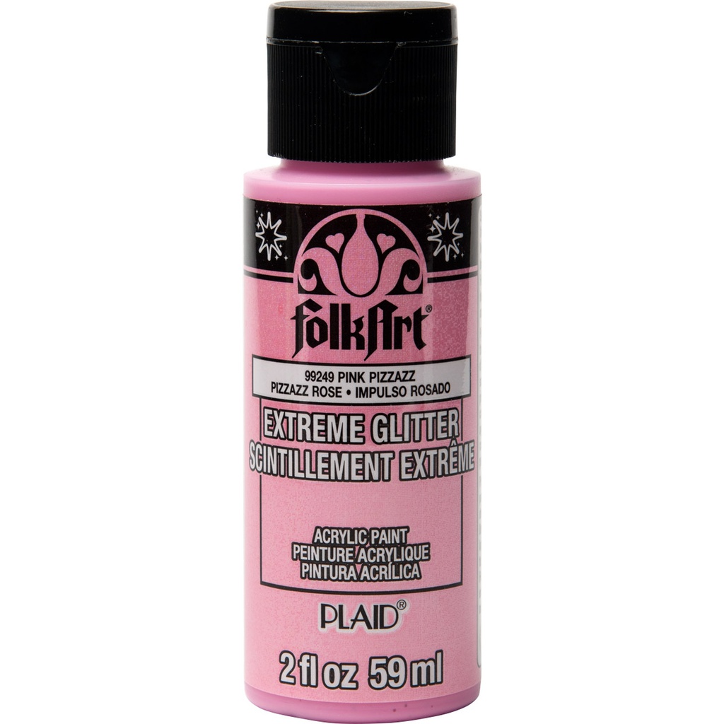 FolkArt Extreme Glitter™ - Pink Pizzazz (2oz)