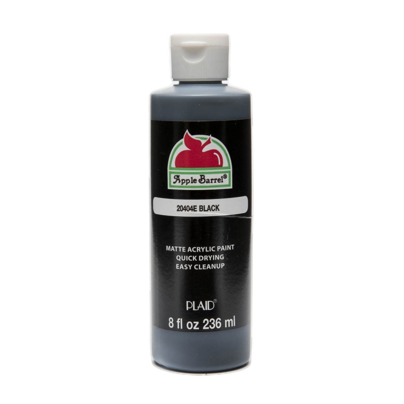 Apple Barrel - Black (8oz)