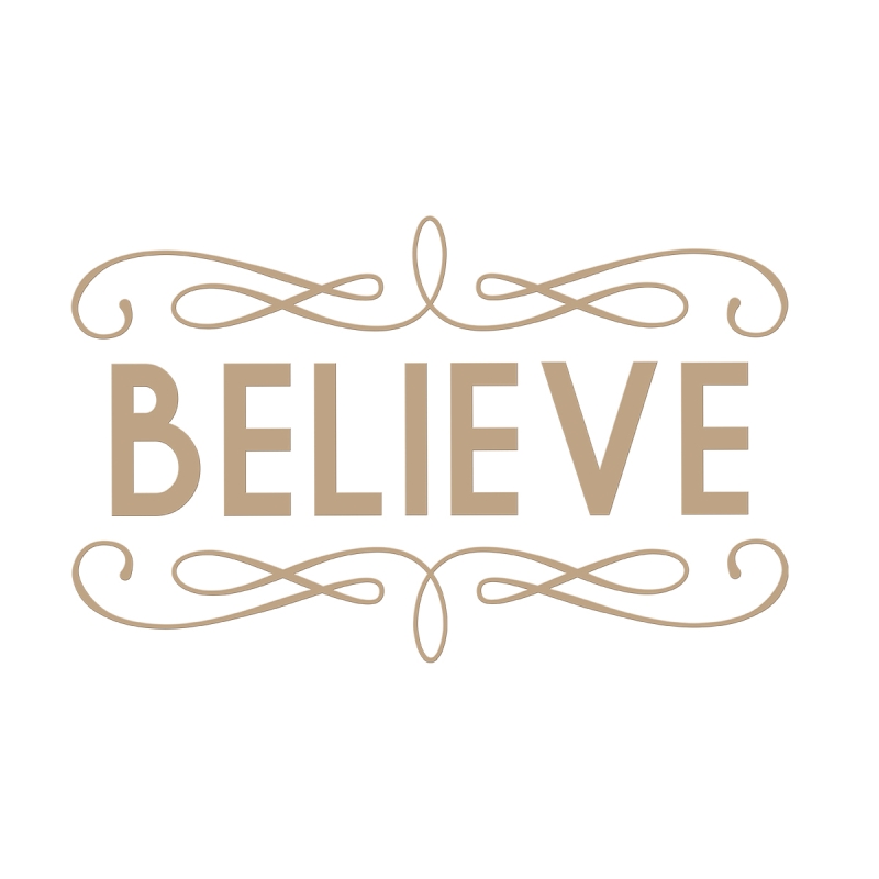 Spellbinders Glimmer Plate - Believe Holiday 