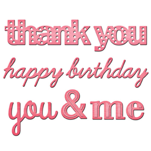 Spellbinders Shapeabilities - Celebration