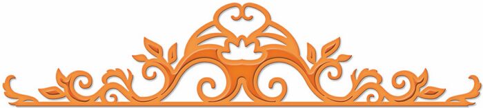 Spellbinders Die D-Lites - Flourish Trim