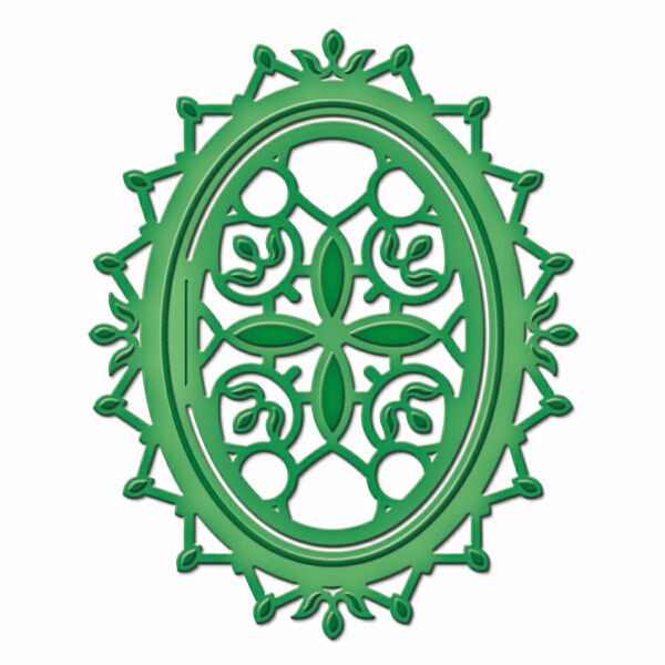 Spellbinders Die D-Lites - Beautiful Locket