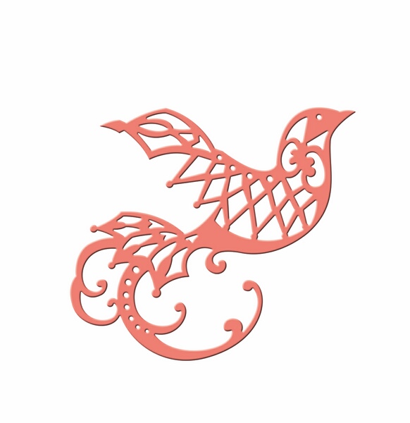 Spellbinders Die D-Lites - Dove Of Peace