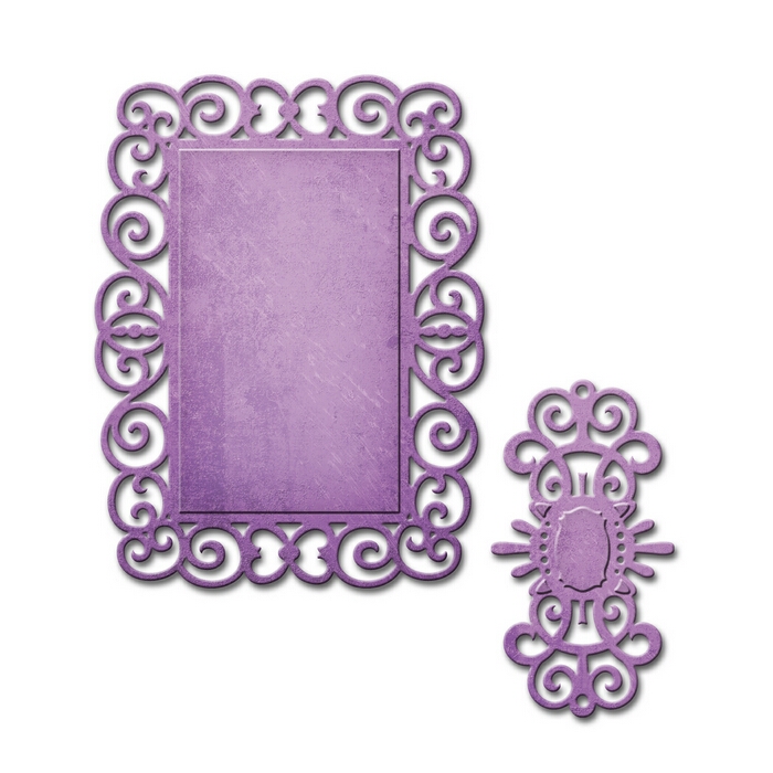 Spellbinders Die D-Lites - Swirl Delight