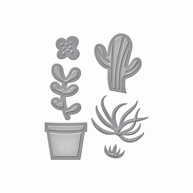 Spellbinders Die D-Lites - Succulent Garden