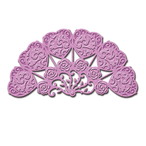 Spellbinders Die D-Lites - Victorian Fan