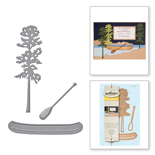 Spellbinders Die D-Lites - Canoeing