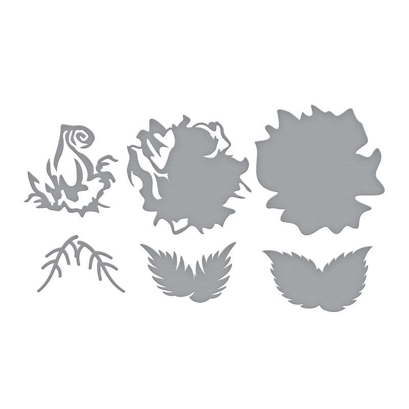 Spellbinders Shapeabilities - Layered Rose 