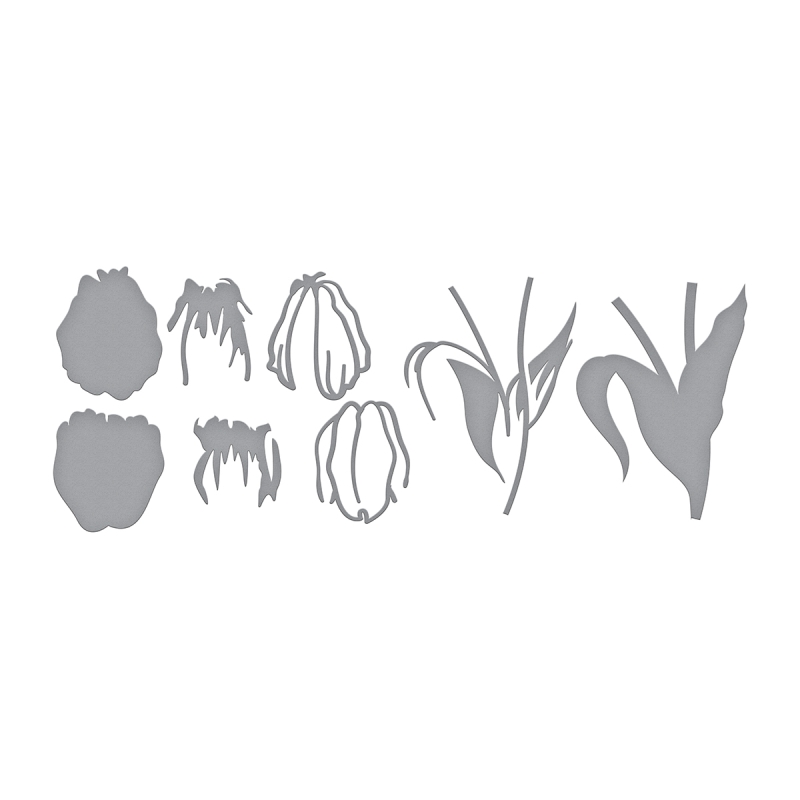 Spellbinders Shapeabilities - Layered Tulips 