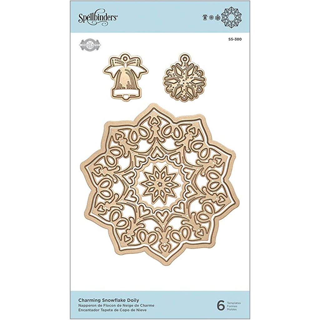 Spellbinders Shapeabilities - Charming Snowflake Doily 