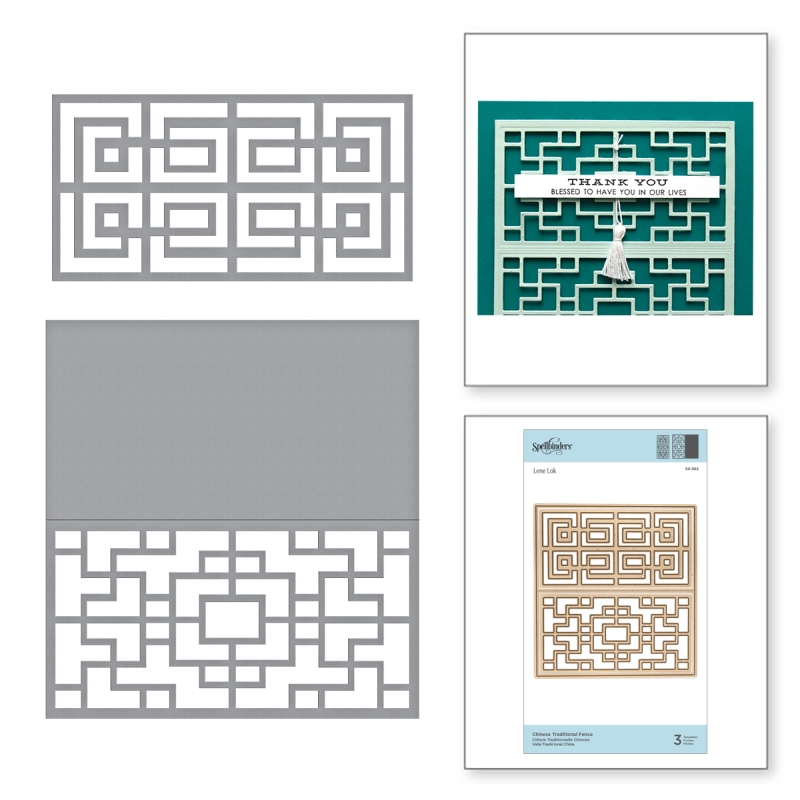 Spellbinders Shapeabilities - Chinese Traditional Fence