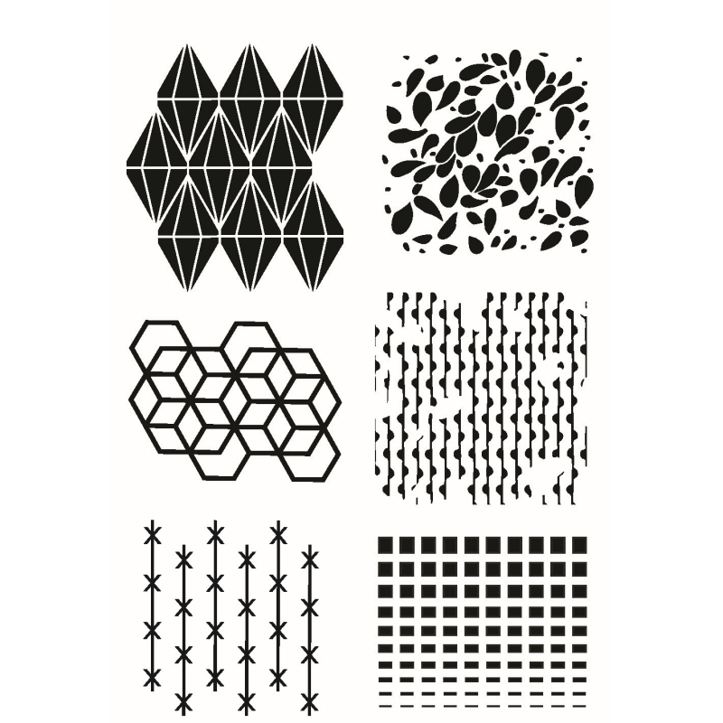 Sharon Callis Sensational Succulents Textures Stamp Set