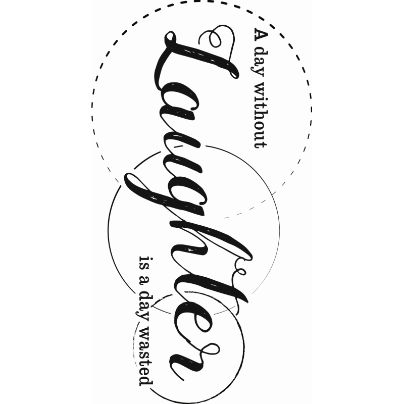 Sharon Callis Laughter Stamp Set