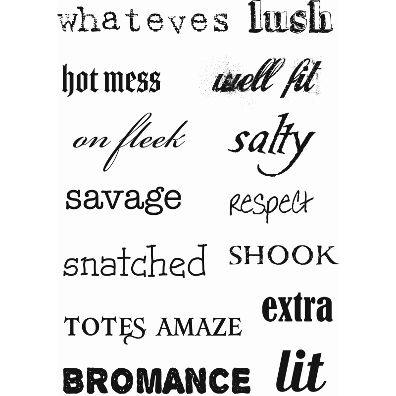 Sweet Dixie Phrases stamp set by Sharon Callis