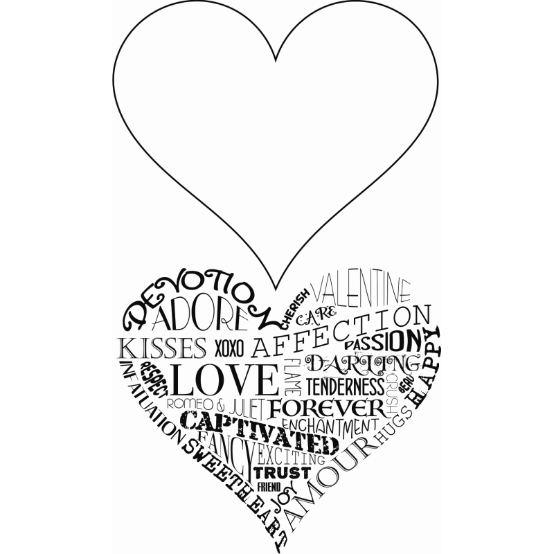 Sweet Dixie Typography Heartfelt stamp set by Sharon Callis